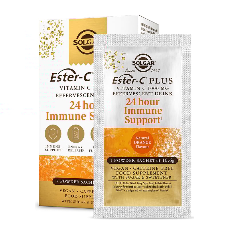 Solgar Vitamins Ester-C® Plus Effervescent 1000 mg Solgar Vitamins Ester-C® Plus Effervescent 1000 mg afbeelding