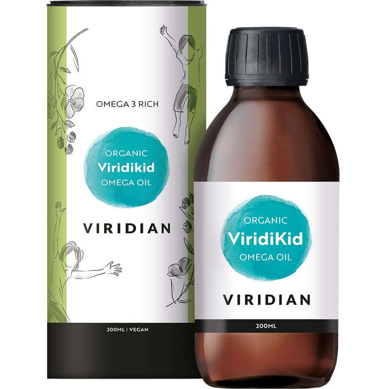 Viridian ViridiKid™ Nutritional Blend (100% Organic Omega-3 Oil) image