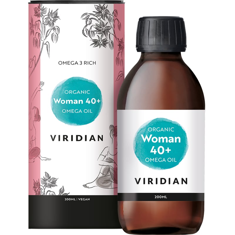 Viridian Organic Woman 40+ Omega Oil image