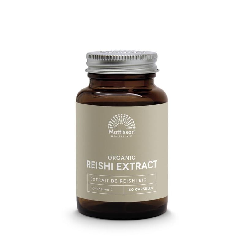 Mattisson Healthstyle Organic Reishi Extract 400mg bio afbeelding