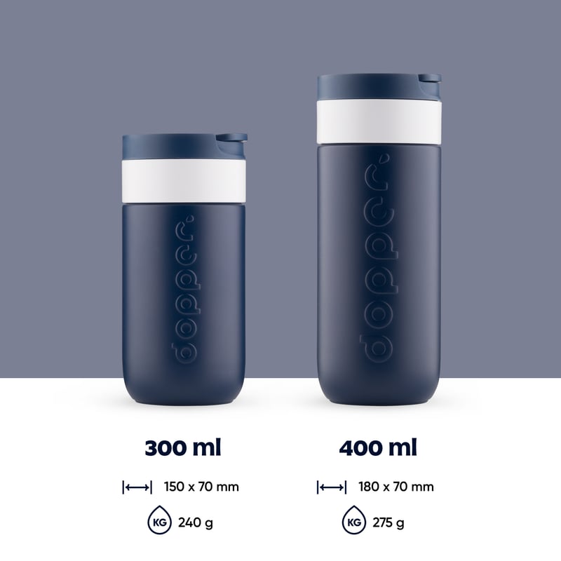 Dopper Dopper Travel Mug Breaking Blue afbeelding
