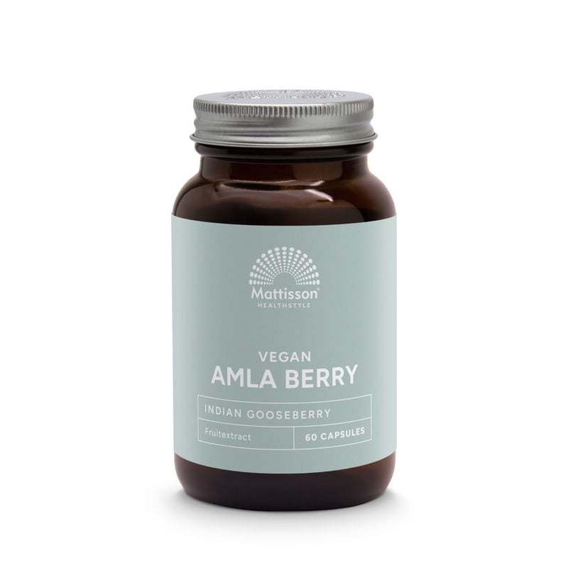 Mattisson Healthstyle Absolute Amla Berry Extract 500 mg Mattisson Healthstyle Absolute Amla Berry Extract 500 mg afbeelding