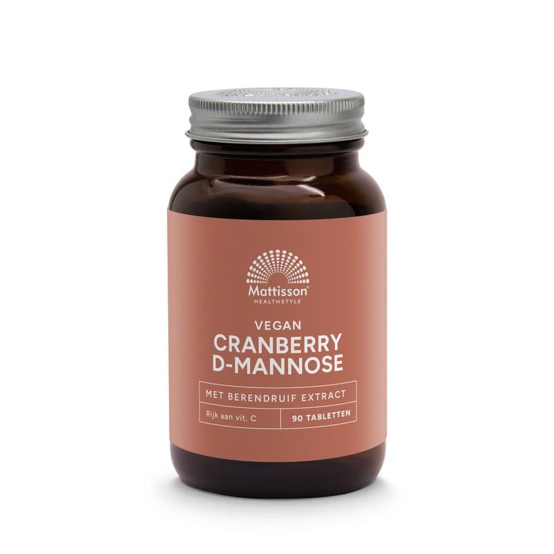 Mattisson Healthstyle Cranberry D-mannose met berendruif extract afbeelding