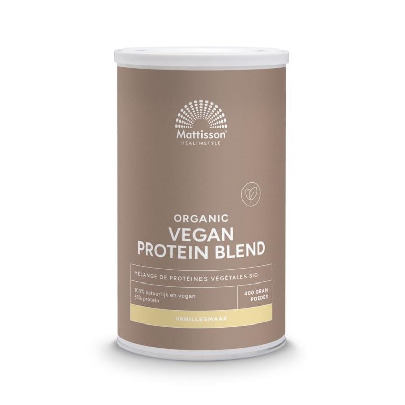Mattisson Healthstyle Organic VeganProtein Blend Vanilla afbeelding
