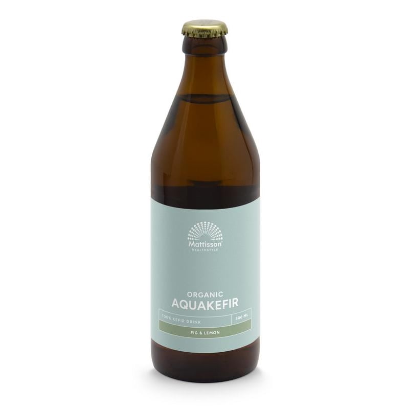 Mattisson Healthstyle Aquakefir fig & lemon Mattisson Healthstyle Aquakefir fig & lemon afbeelding