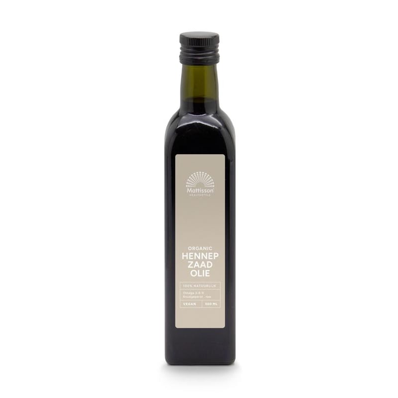 Mattisson Healthstyle Hemp Seed Oil Raw Organic image