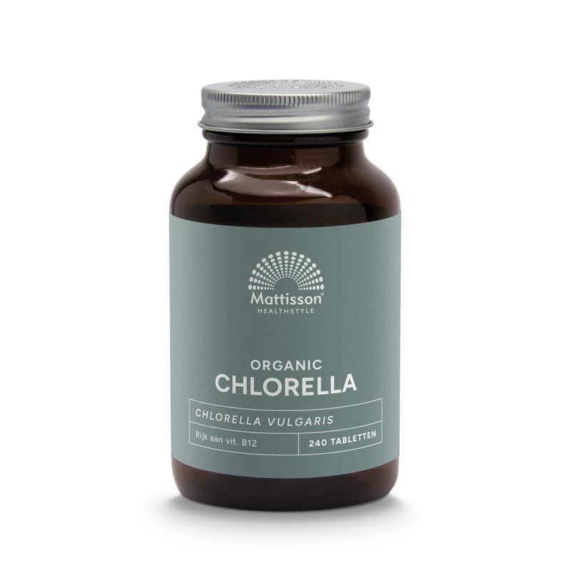 Mattisson Healthstyle Absolute Chlorella 500 mg Bio Raw afbeelding