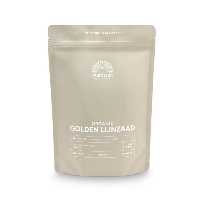 Mattisson Healthstyle Absolute Omega Golden Lijnzaad BIO Mattisson Healthstyle Absolute Omega Golden Lijnzaad BIO afbeelding