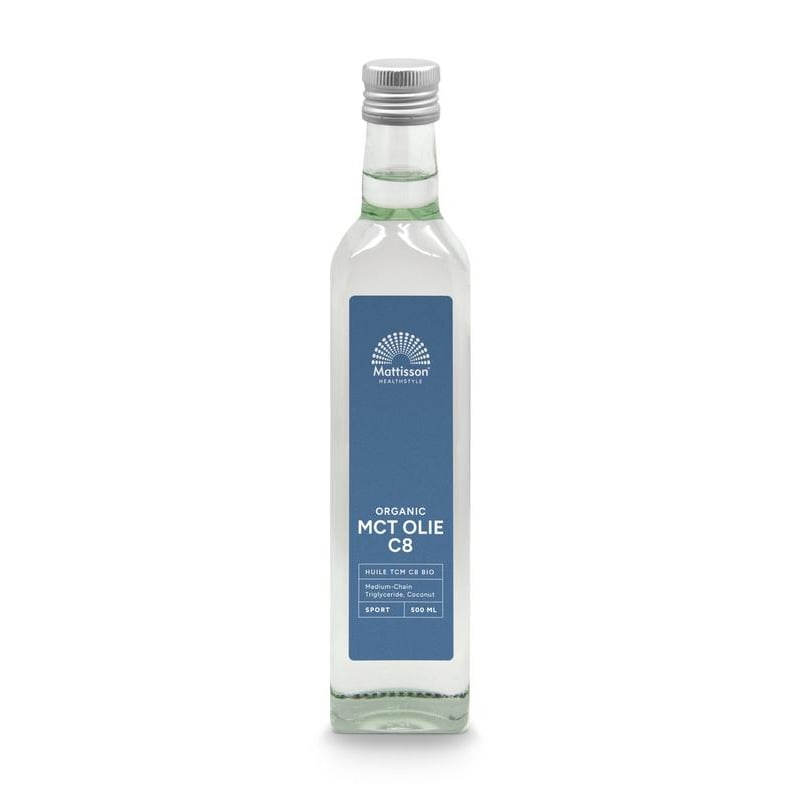 Mattisson Healthstyle MCT Oil C8 - Coconut Pure - 99% Caprylic Acid Organic Mattisson Healthstyle MCT Oil C8 - Coconut Pure - 99% Caprylic Acid Organic image