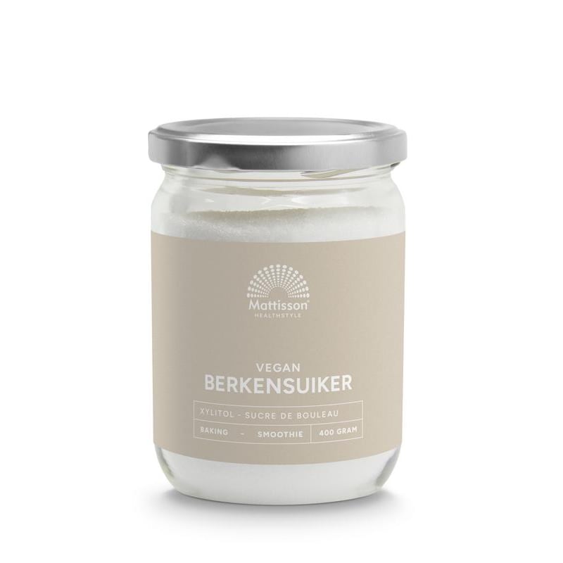 Mattisson Healthstyle Berkensuiker xylitol Mattisson Healthstyle Berkensuiker xylitol afbeelding