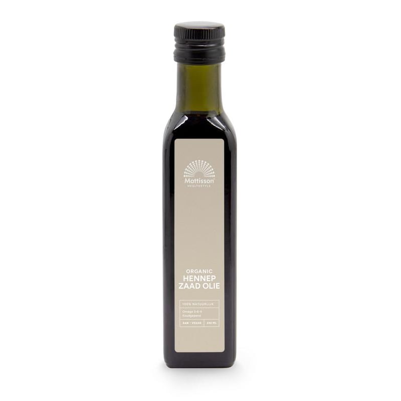 Mattisson Healthstyle Absolute hennepzaadolie bio afbeelding