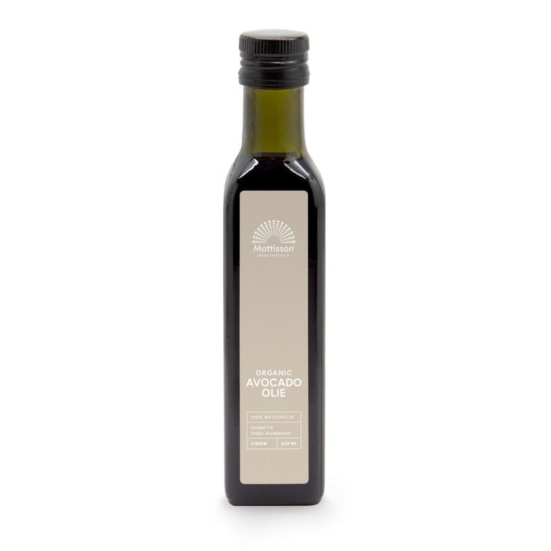 Mattisson Healthstyle Biologische Avocado Olie Virgin Koudgeperst Bio Mattisson Healthstyle Biologische Avocado Olie Virgin Koudgeperst Bio afbeelding