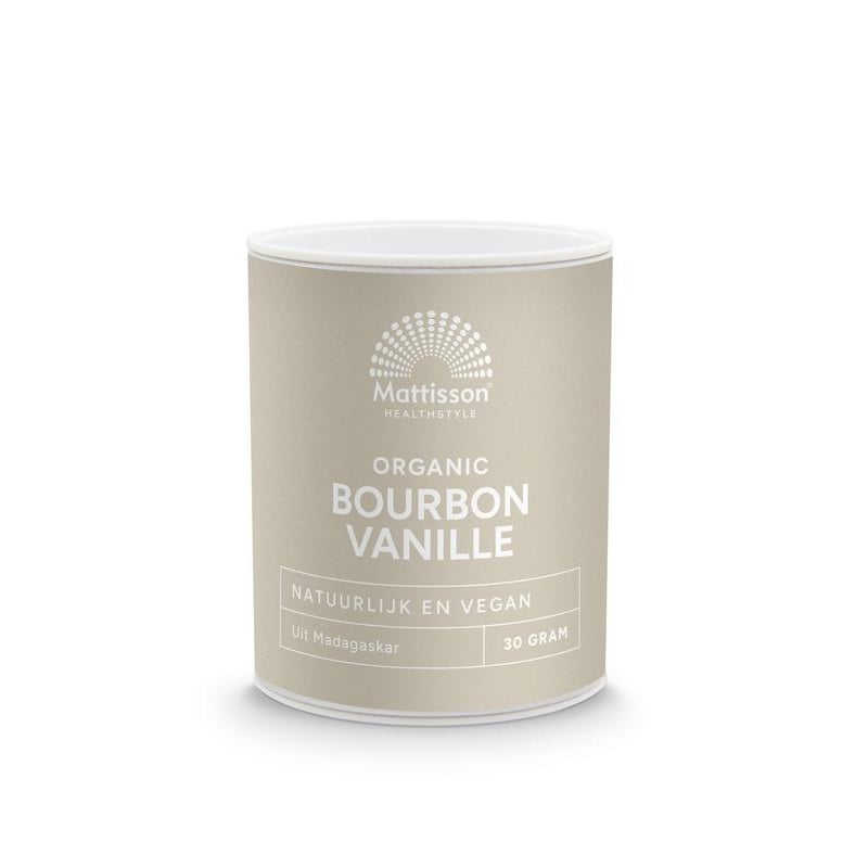 Mattisson Healthstyle Organic Bourbon Vanilla Powder image