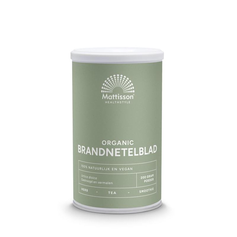 Mattisson Healthstyle Absolute nettle leaf powder raw organic Mattisson Healthstyle Absolute nettle leaf powder raw organic image