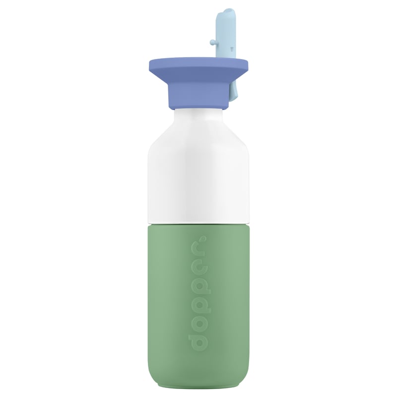 Dopper Dopper Steel Fresh Green x Flip Straw Sorbet Écume de mer image