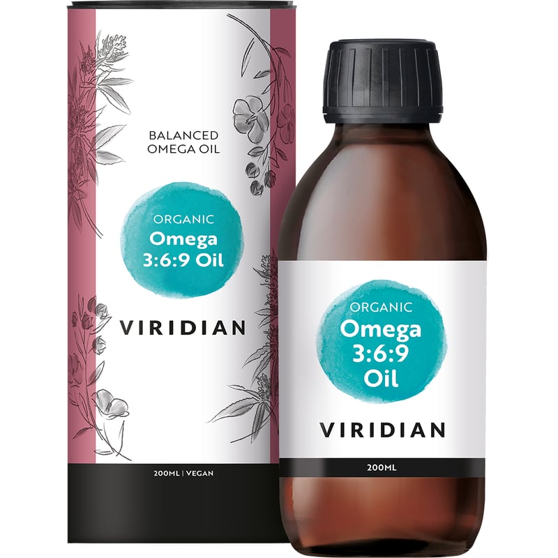 Viridian Organic Omega 3:6:9 Oil Viridian Organic Omega 3:6:9 Oil afbeelding
