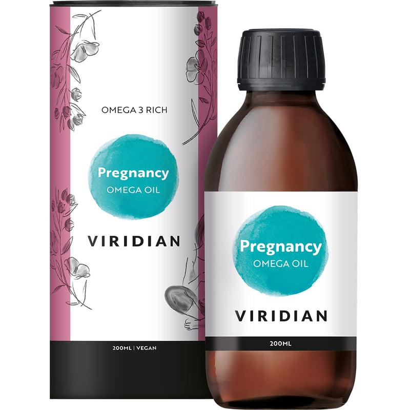 Viridian Pregnancy Omega Oil Viridian Pregnancy Omega Oil afbeelding