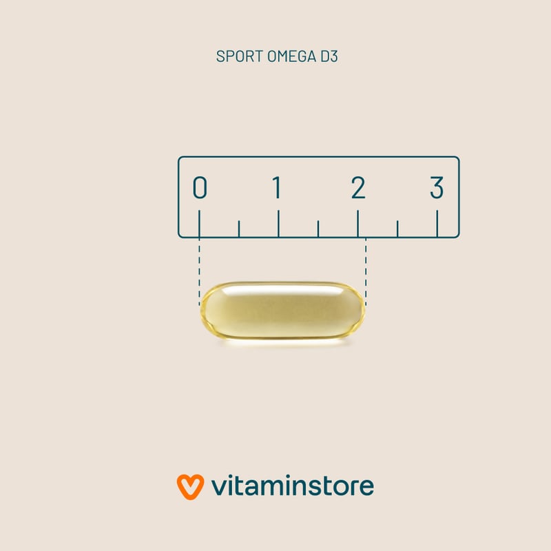 Vitaminstore Sport Omega D3 (NZVT-geprüft) Vitaminstore Sport Omega D3 (NZVT-geprüft) Abbildung