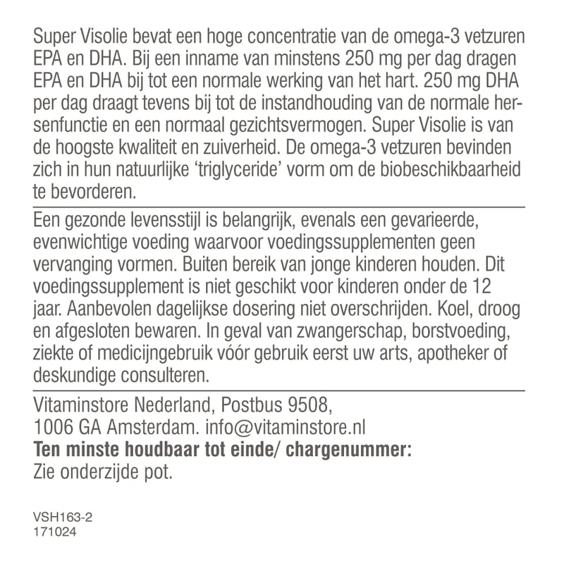 Vitaminstore Super Fischöl Omega 3 Abbildung