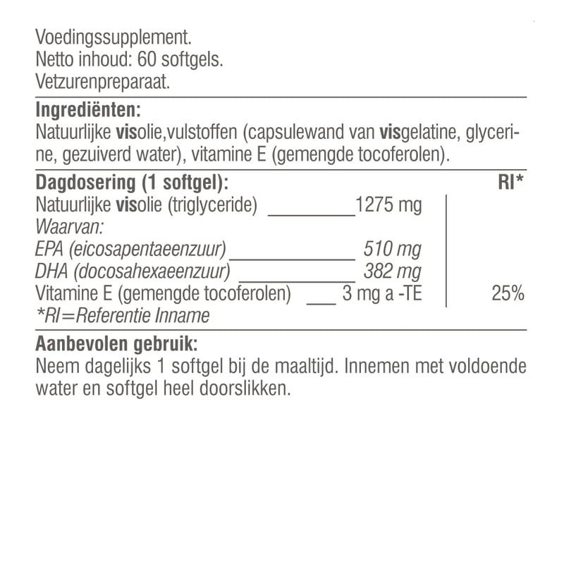 Vitaminstore Super Omega Extra Sterk (visolie) Vitaminstore Super Omega Extra Sterk (visolie) afbeelding
