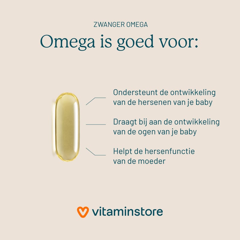 Vitaminstore Zwanger Omega Vitaminstore Zwanger Omega afbeelding