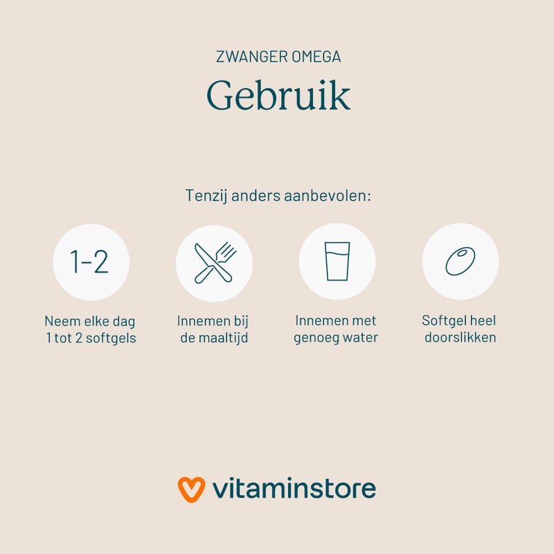 Vitaminstore Zwanger Omega Vitaminstore Zwanger Omega afbeelding