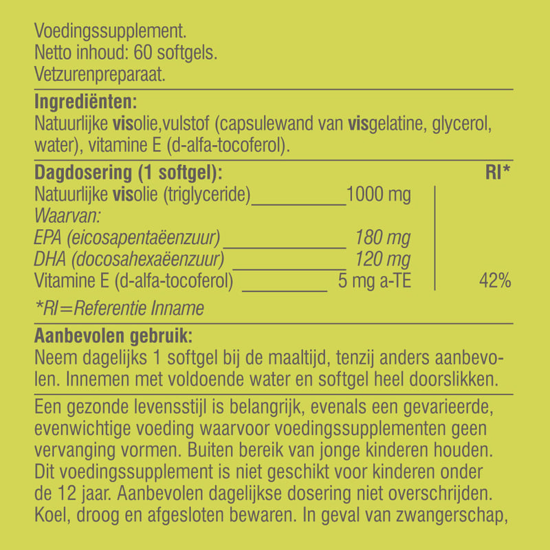 Vitaminstore Visolie omega 3 Vitaminstore Visolie omega 3 afbeelding