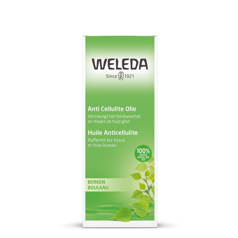 Weleda natuurcosmetica Berken Anti Cellulite Olie Weleda natuurcosmetica Berken Anti Cellulite Olie afbeelding