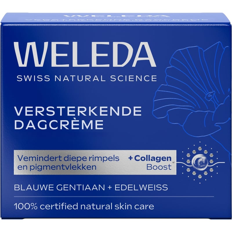 Weleda natuurcosmetica Blauwe Gentiaan & Edelweiss Versterkend Dagcreme Weleda natuurcosmetica Blauwe Gentiaan & Edelweiss Versterkend Dagcreme afbeelding