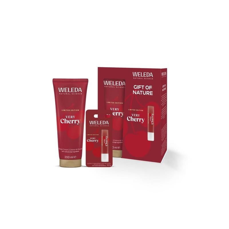Weleda natuurcosmetica Geschenkset Very Cherry Weleda natuurcosmetica Geschenkset Very Cherry Abbildung