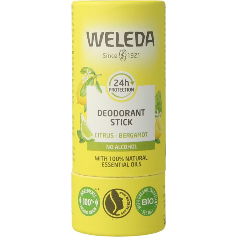 Weleda natuurcosmetica Deo-Stick Citrus + Bergamotte 24 Std. Weleda natuurcosmetica Deo-Stick Citrus + Bergamotte 24 Std. Abbildung