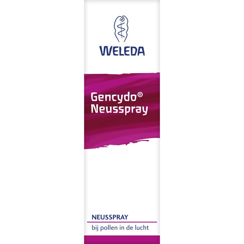 Weleda natuurcosmetica Gencydo Neusspray Weleda natuurcosmetica Gencydo Neusspray afbeelding