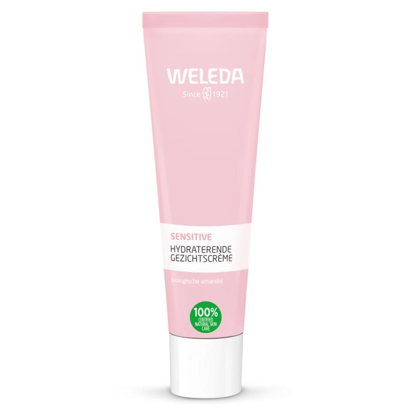 Weleda natuurcosmetica Gesichtscreme Sensitive Feuchtigkeitsspendend Abbildung