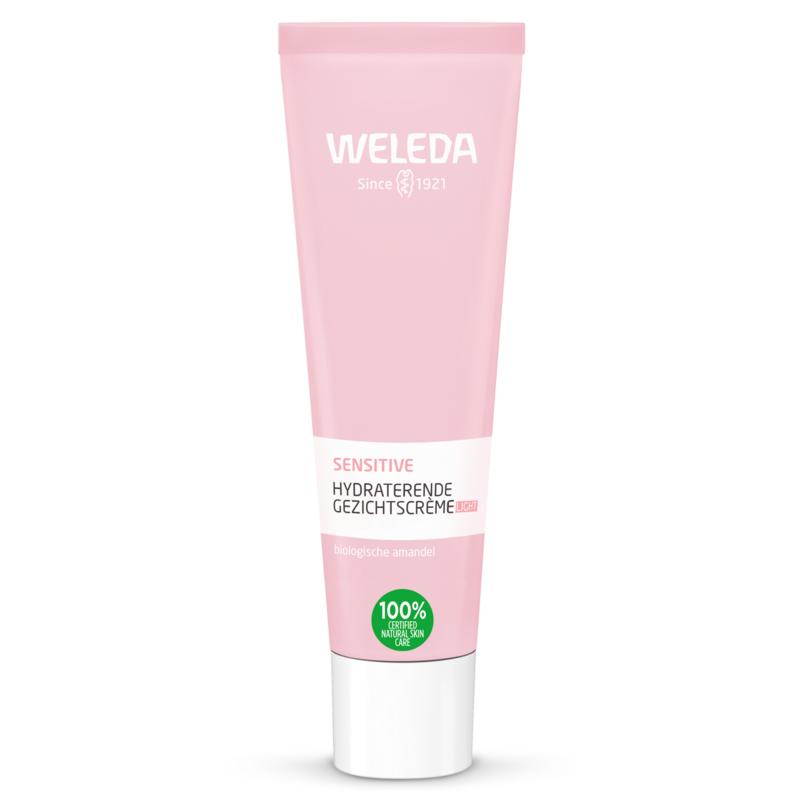 Weleda natuurcosmetica Gesichtscreme Sensitive Feuchtigkeitsspendend Light Abbildung