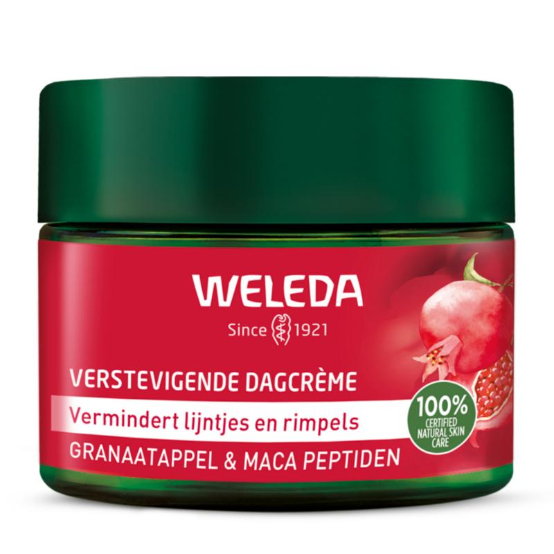 Weleda natuurcosmetica Granaatappel & Maca Verstevigende Dagcreme Weleda natuurcosmetica Granaatappel & Maca Verstevigende Dagcreme afbeelding