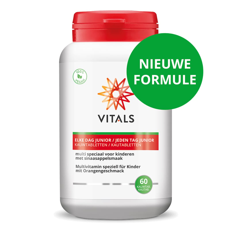 Vitals Elke Dag Junior Stevia (Kindermulti) Vitals Elke Dag Junior Stevia (Kindermulti) Abbildung