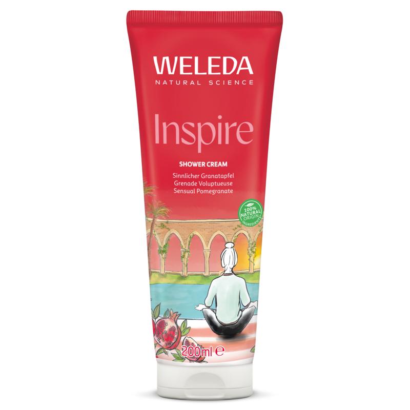 Weleda natuurcosmetica Inspire Douchecreme afbeelding