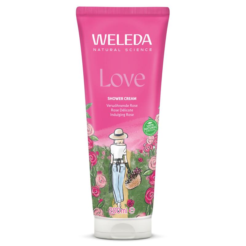 Weleda natuurcosmetica Love Douchecreme afbeelding