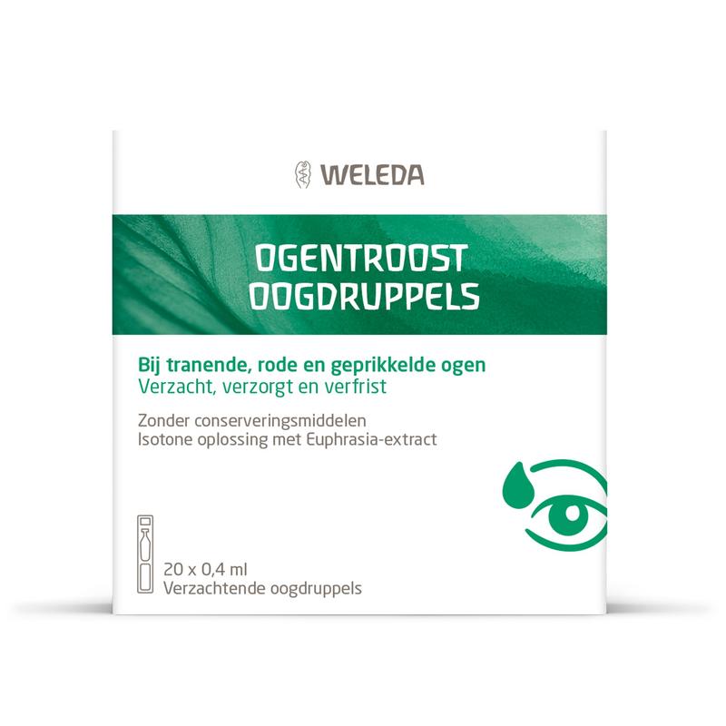 Weleda natuurcosmetica Eyebright eye drops 0.4 ml Weleda natuurcosmetica Eyebright eye drops 0.4 ml image