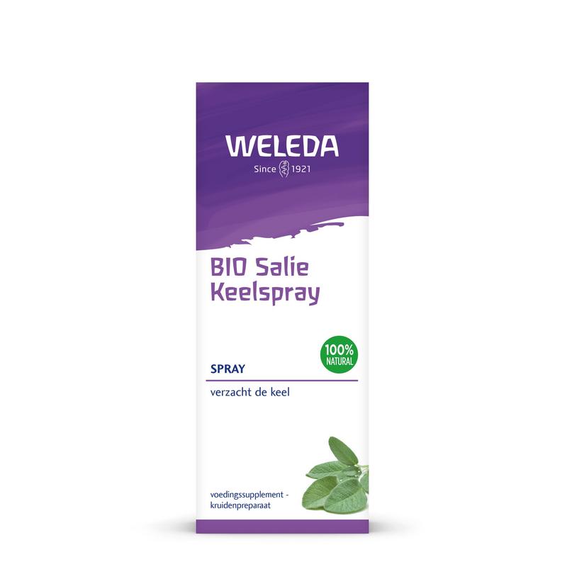 Weleda natuurcosmetica Organic Sage Throat Spray Weleda natuurcosmetica Organic Sage Throat Spray image