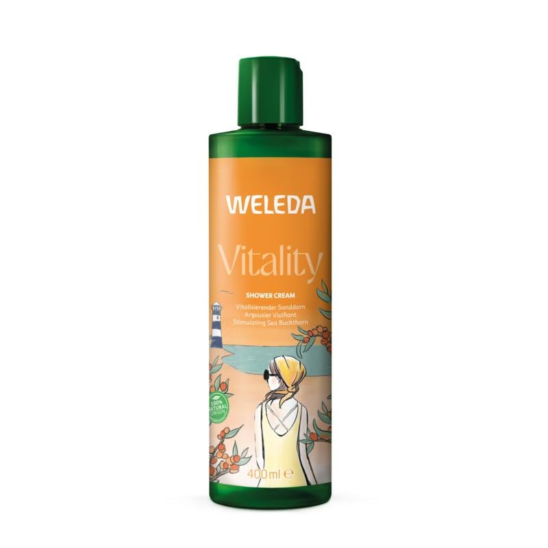Weleda natuurcosmetica Vitality Douchecreme Duindoorn Weleda natuurcosmetica Vitality Douchecreme Duindoorn afbeelding