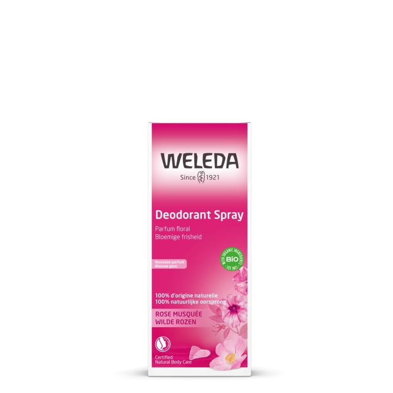 Weleda natuurcosmetica Wild Rose Deodorant Spray Weleda natuurcosmetica Wild Rose Deodorant Spray image