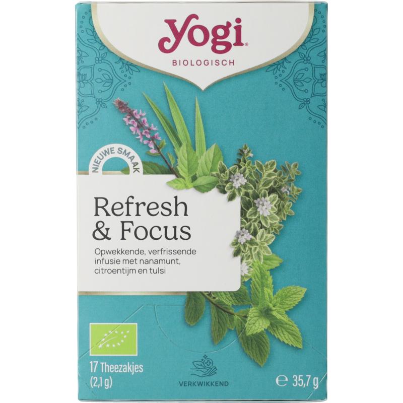 Yogi Tea Refresh & Focus Bio Yogi Tea Refresh & Focus Bio Abbildung