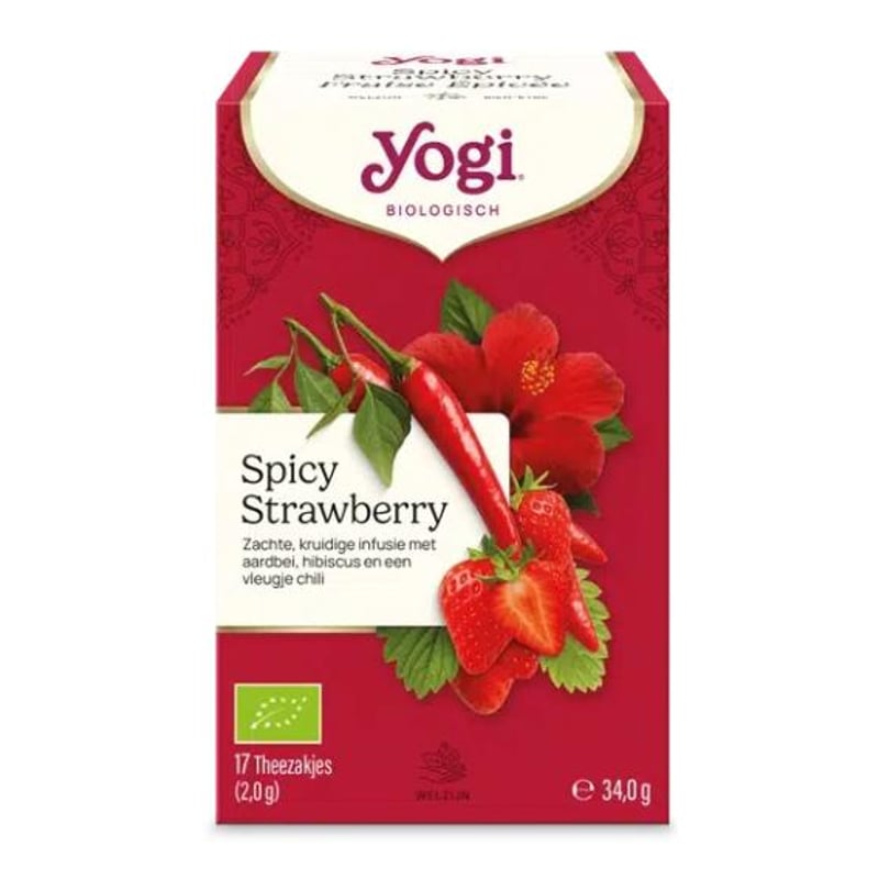 Yogi Tea Yogi® Spicy Strawberry Bio Yogi Tea Yogi® Spicy Strawberry Bio Abbildung