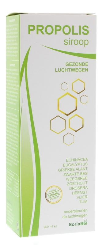 Soria Propolis hoestsiroop Soria Propolis hoestsiroop afbeelding