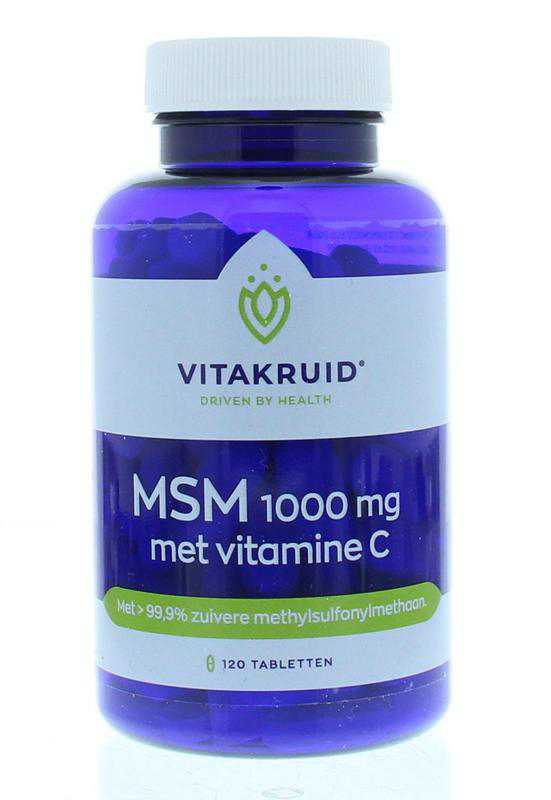 Vitaminstore.nl MSM 1000 mg + Vitamine C