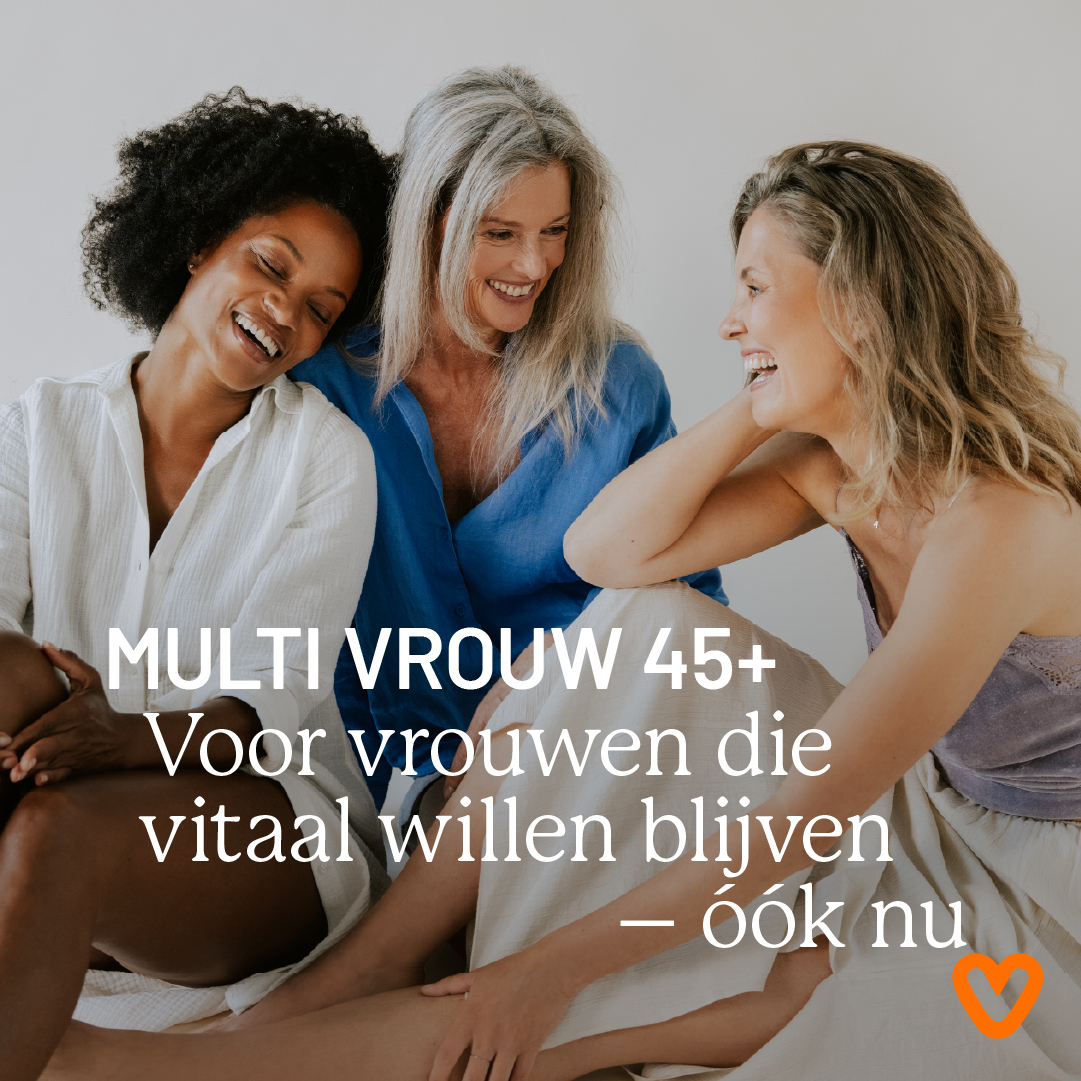 foto van een vrouw met een multi voor zwangere vrouwen