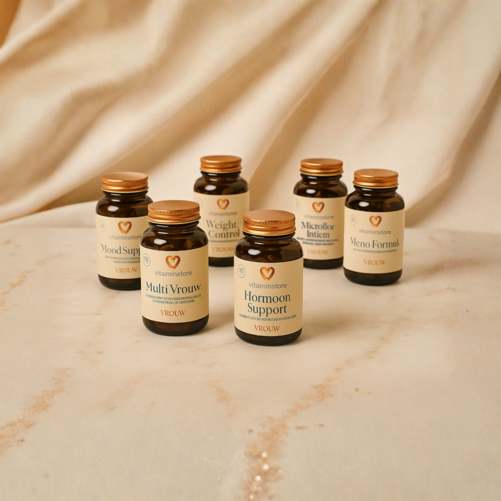 foto van een vrouw met een multi voor zwangere vrouwen