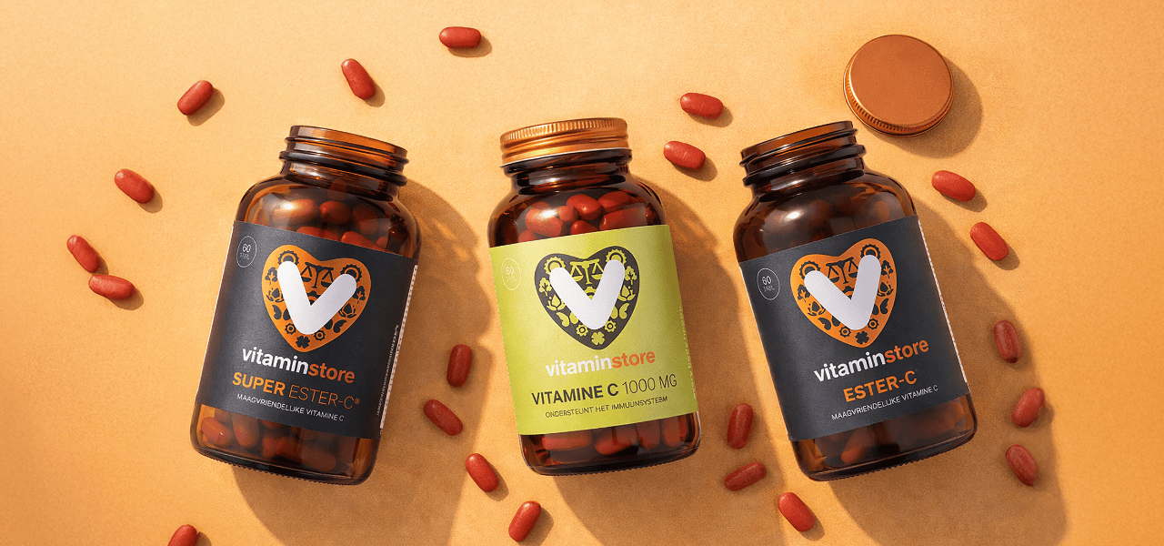 photo of Vitaminstore brand vitamin C products