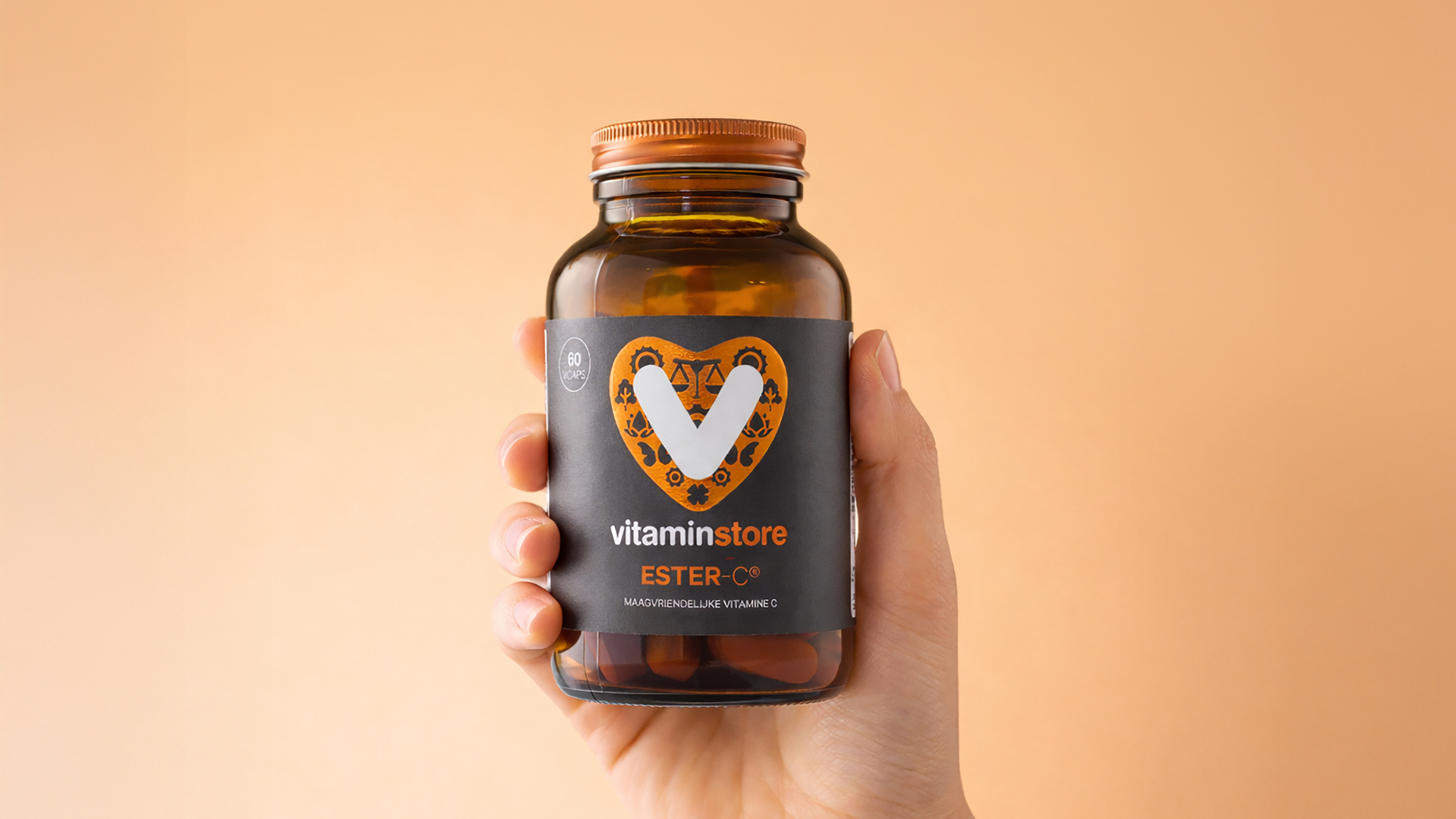 photo of a pregnant woman with an omega supplement